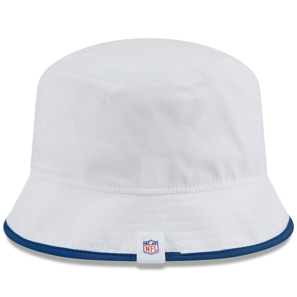 Indianapolis Colts New Era 2025 NFL Training Camp Stretch Bucket Hat White - NFL