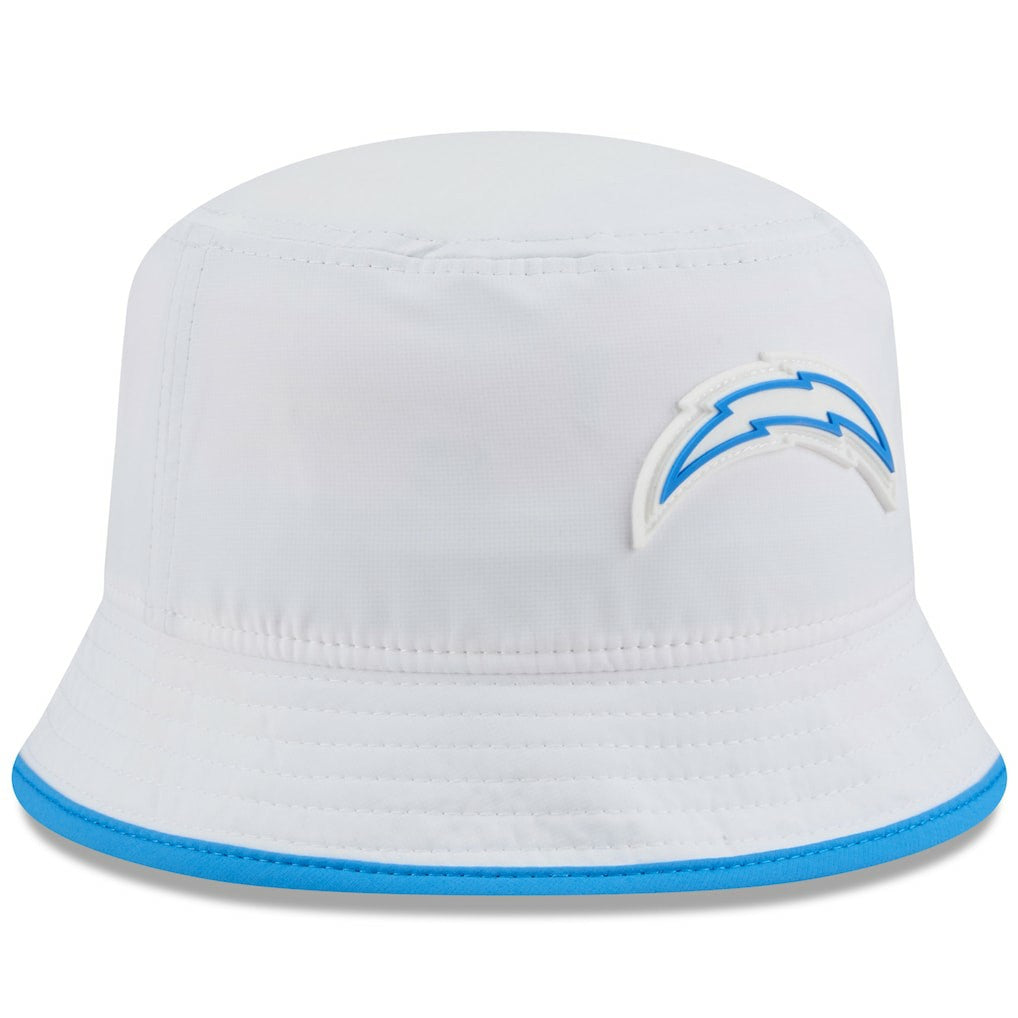 Los Angeles Chargers New Era 2025 NFL Training Camp Stretch Bucket Hat White - NFL