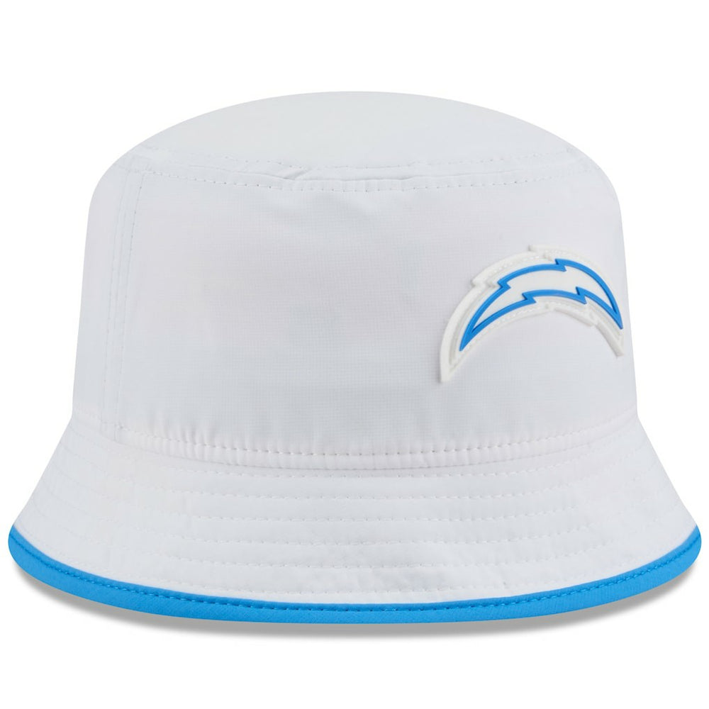 Los Angeles Chargers New Era 2025 NFL Training Camp Stretch Bucket Hat White - NFL