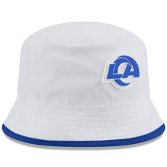 Los Angeles Rams New Era 2025 NFL Training Camp Stretch Bucket Hat White - NFL