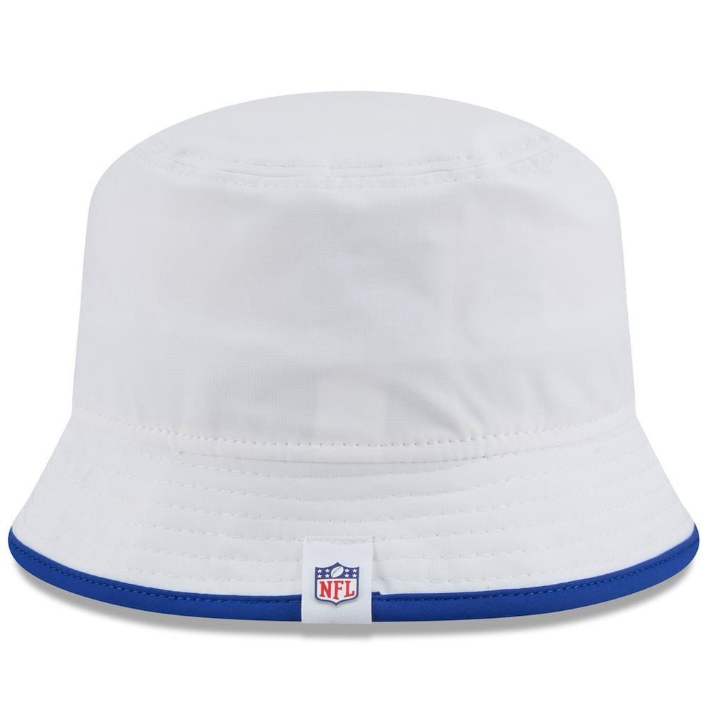 Los Angeles Rams New Era 2025 NFL Training Camp Stretch Bucket Hat White - NFL