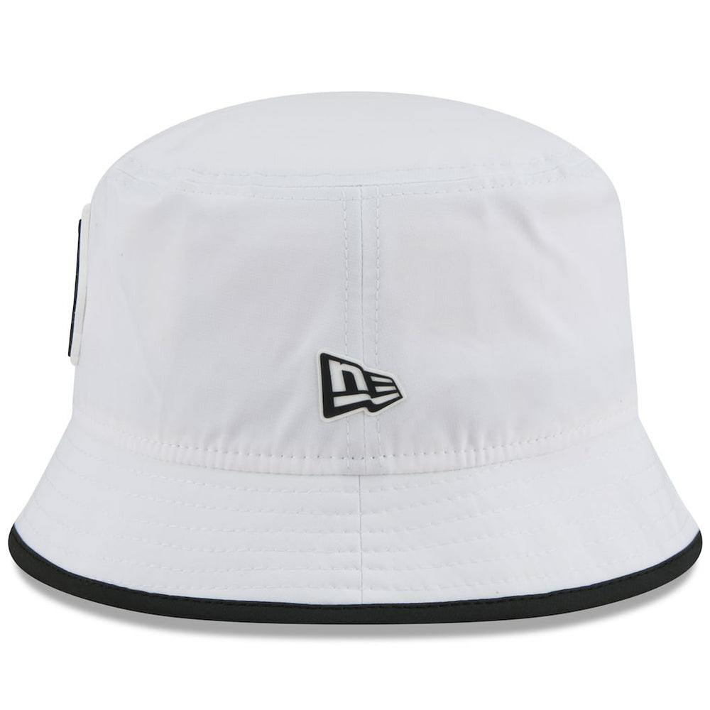 New Orleans Saints New Era 2025 NFL Training Camp Stretch Bucket Hat White - NFL