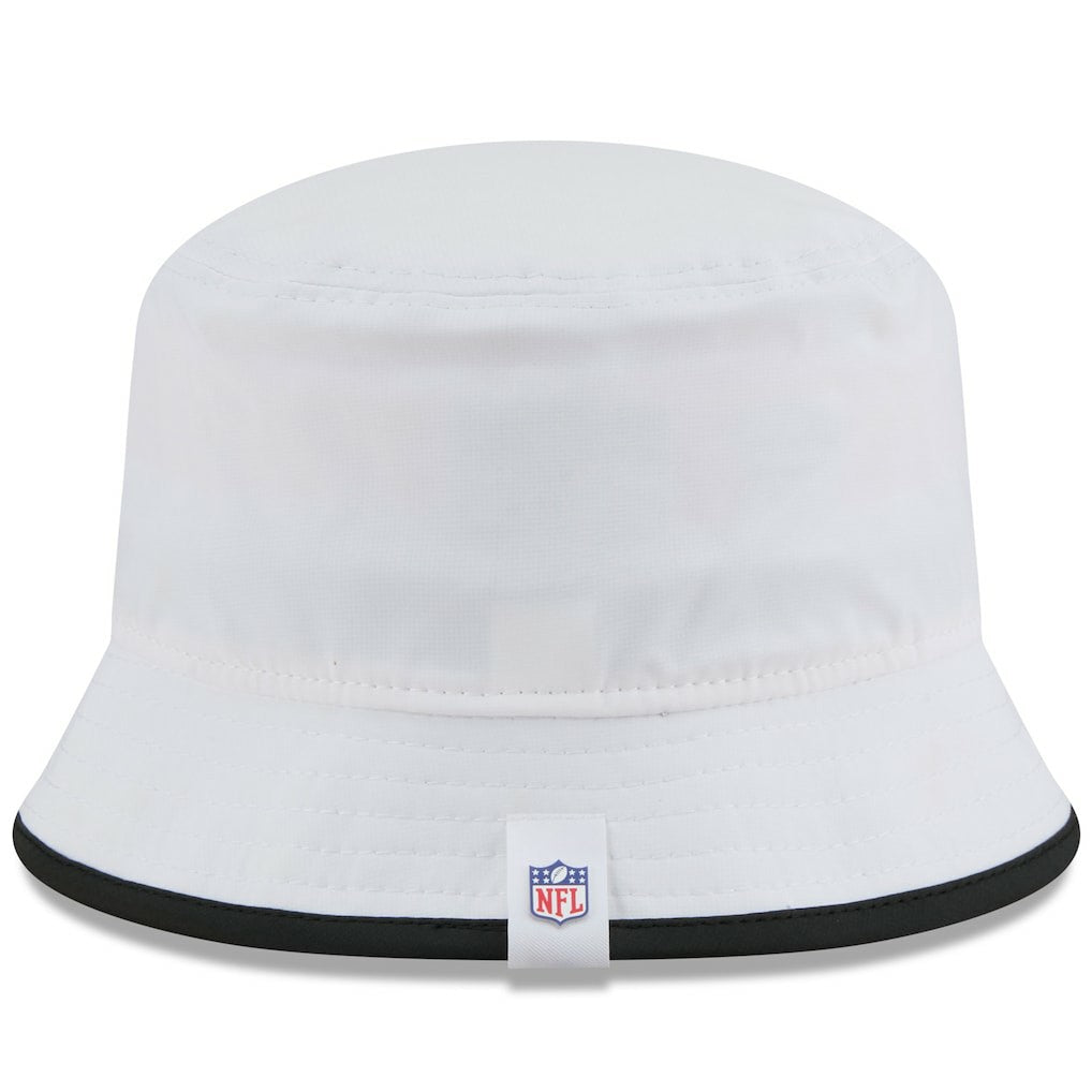New Orleans Saints New Era 2025 NFL Training Camp Stretch Bucket Hat White - NFL