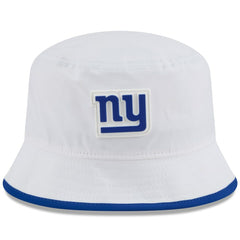 New York Giants New Era 2025 NFL Training Camp Stretch Bucket Hat White - NFL