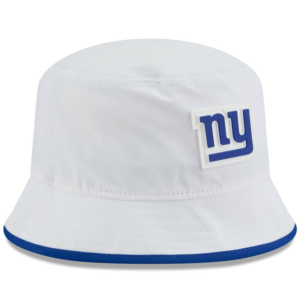New York Giants New Era 2025 NFL Training Camp Stretch Bucket Hat White - NFL