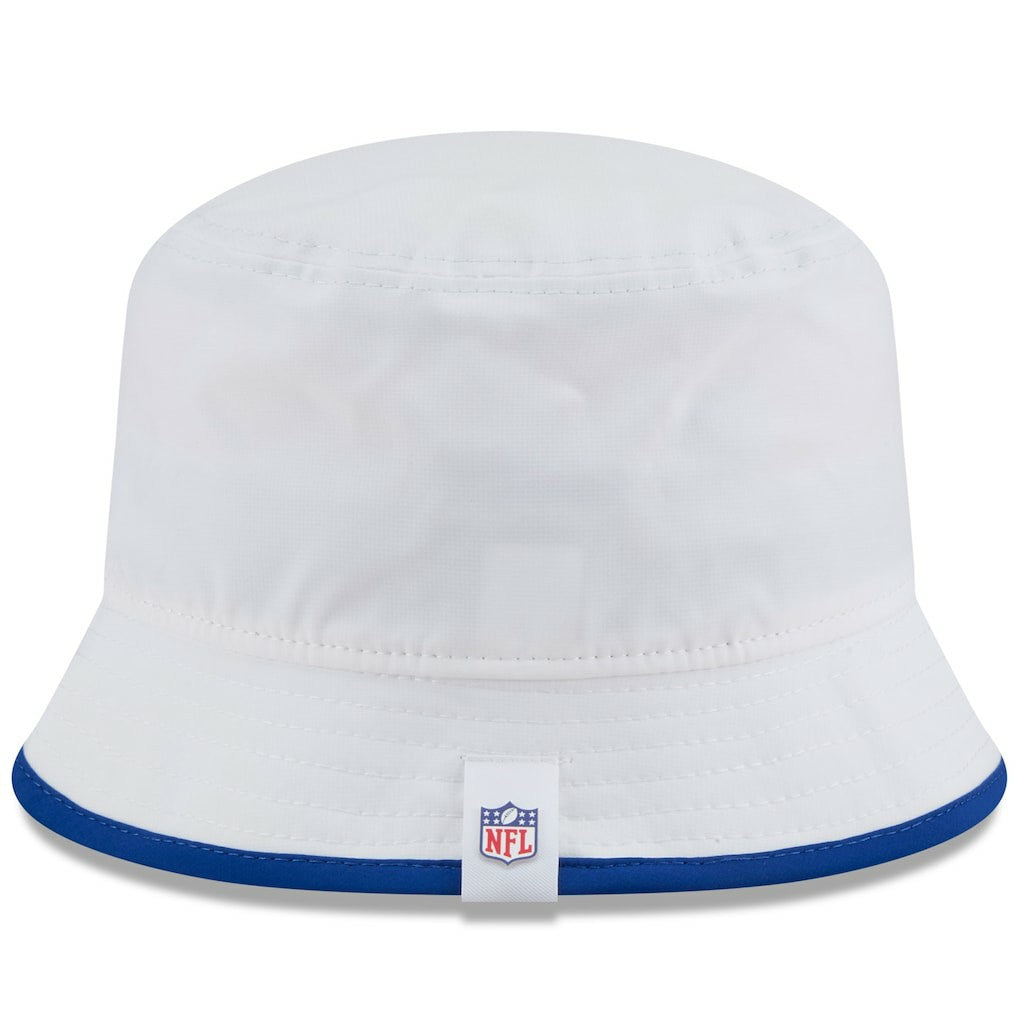 New York Giants New Era 2025 NFL Training Camp Stretch Bucket Hat White - NFL