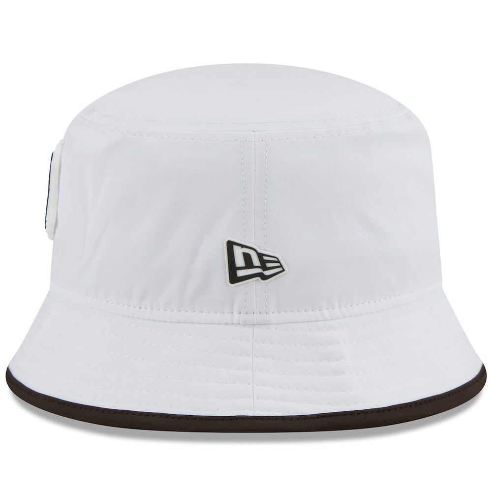 Cleveland Browns New Era 2025 NFL Training Camp Stretch Bucket Hat White - NFL