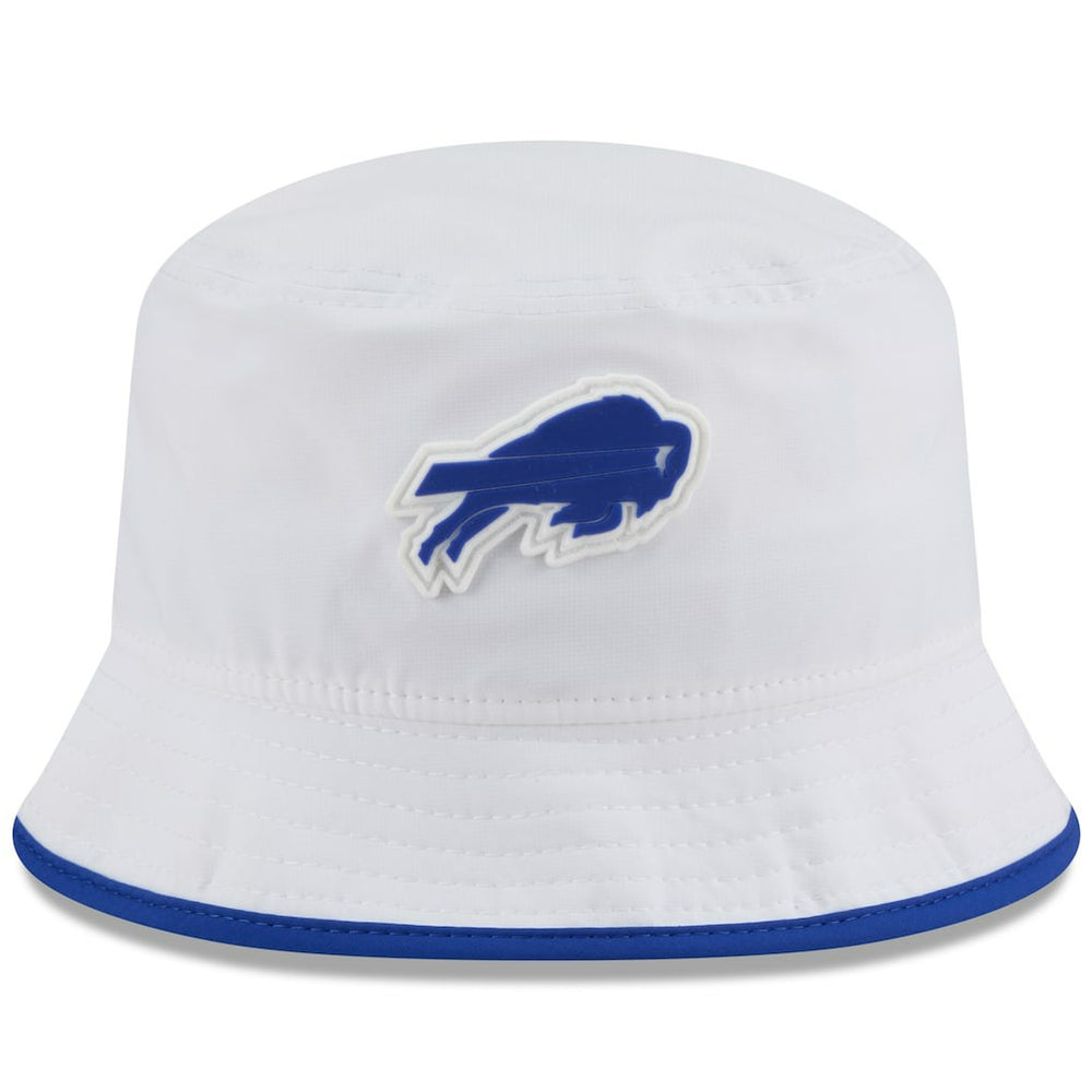 Buffalo Bills New Era 2025 NFL Training Camp Stretch Bucket Hat White - NFL