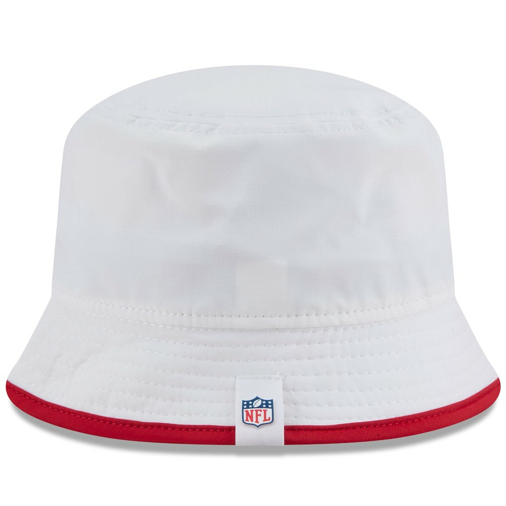 San Francisco 49ers New Era 2025 NFL Training Camp Stretch Bucket Hat White - NFL