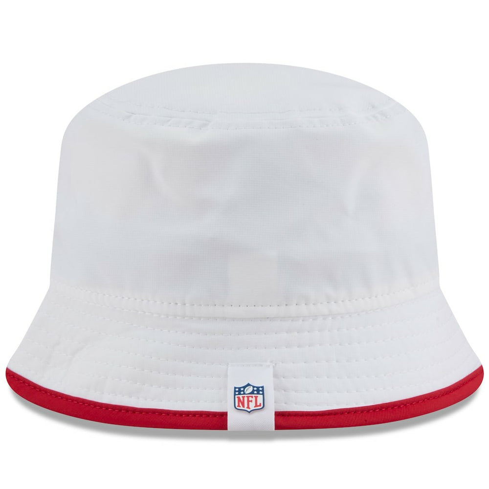 San Francisco 49ers New Era 2025 NFL Training Camp Stretch Bucket Hat White - NFL