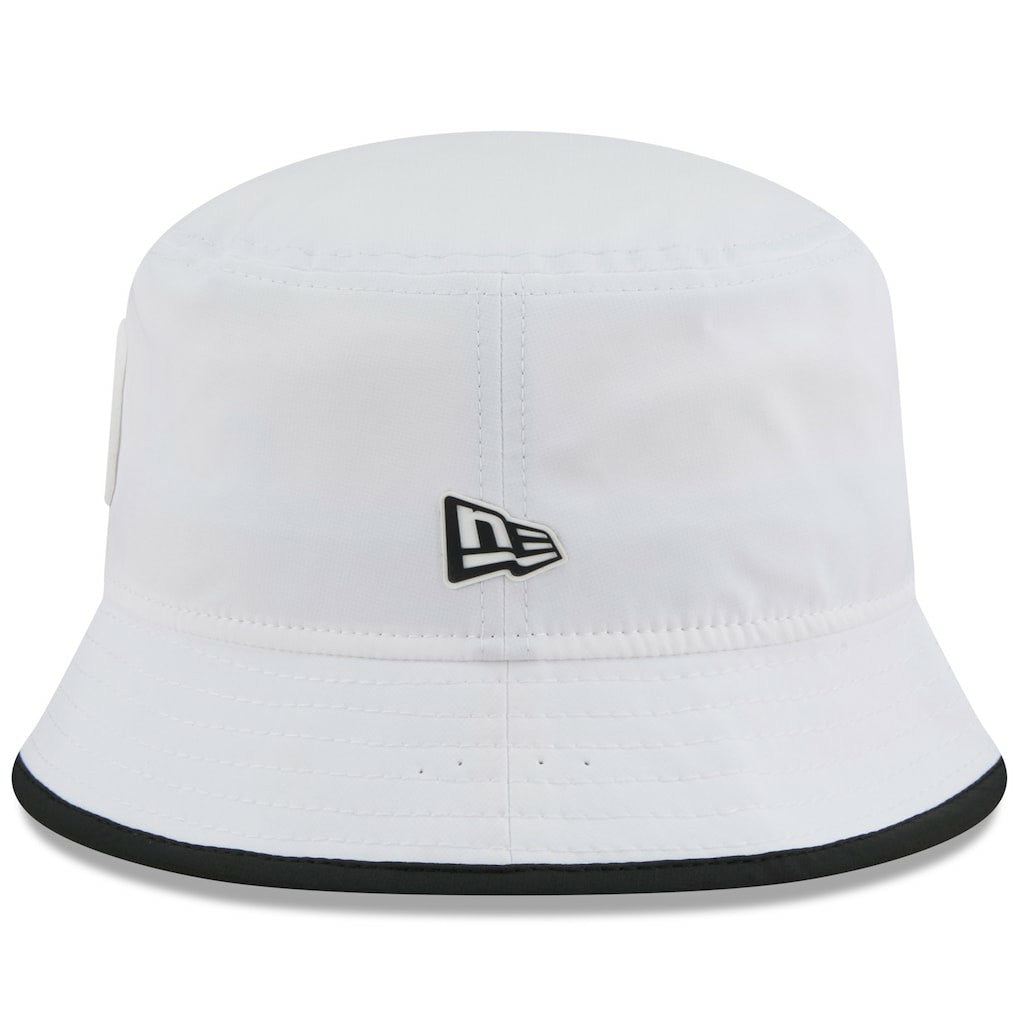 Pittsburgh Steelers New Era 2025 NFL Training Camp Stretch Bucket Hat White - NFL