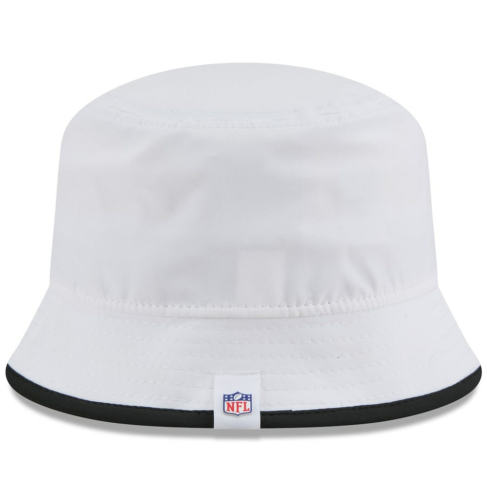 Pittsburgh Steelers New Era 2025 NFL Training Camp Stretch Bucket Hat White - NFL