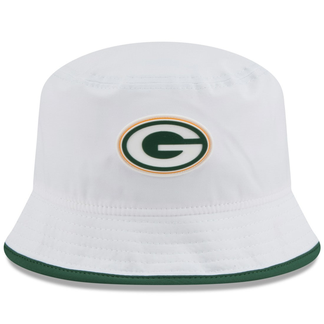 Green Bay Packers New Era 2025 NFL Training Camp Stretch Bucket Hat White - NFL