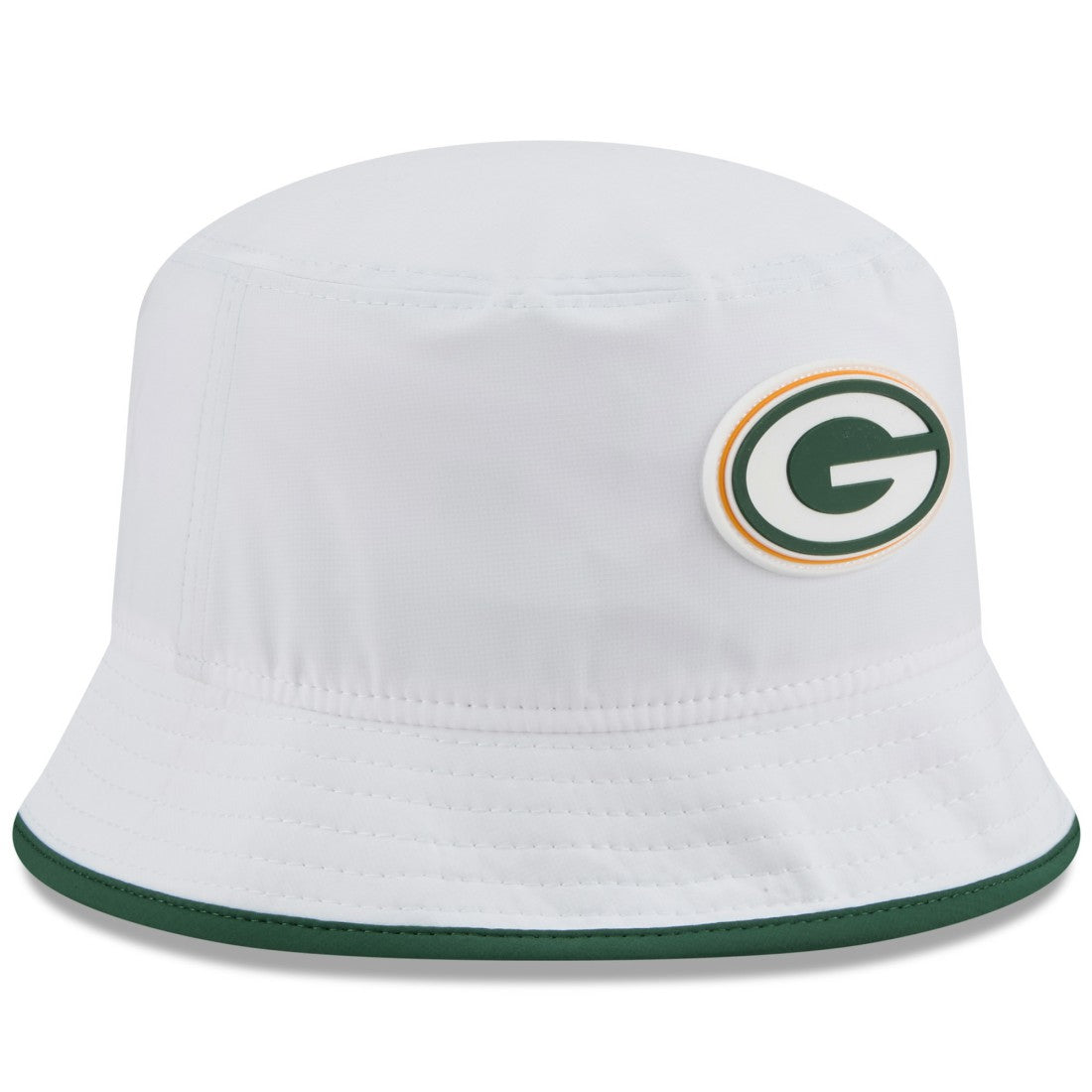 Green Bay Packers New Era 2025 NFL Training Camp Stretch Bucket Hat White - NFL