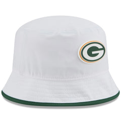 Green Bay Packers New Era 2025 NFL Training Camp Stretch Bucket Hat White - NFL
