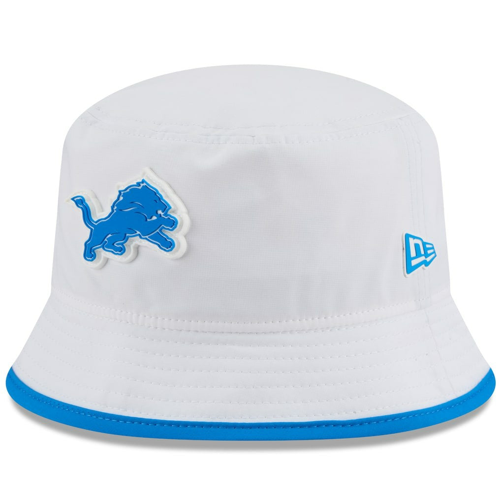 Detroit Lions New Era 2025 NFL Training Camp Stretch Bucket Hat White - NFL