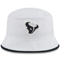 Houston Texans New Era 2025 NFL Training Camp Stretch Bucket Hat White - NFL