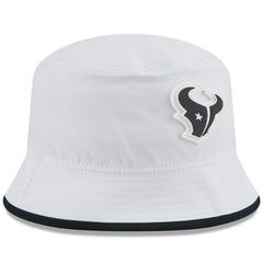 Houston Texans New Era 2025 NFL Training Camp Stretch Bucket Hat White - NFL