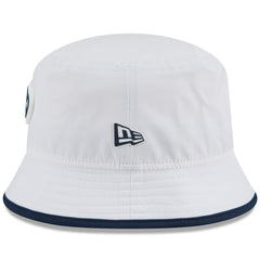 Seattle Seahawks New Era 2025 NFL Training Camp Stretch Bucket Hat White - NFL