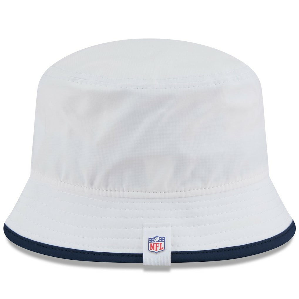 Seattle Seahawks New Era 2025 NFL Training Camp Stretch Bucket Hat White - NFL