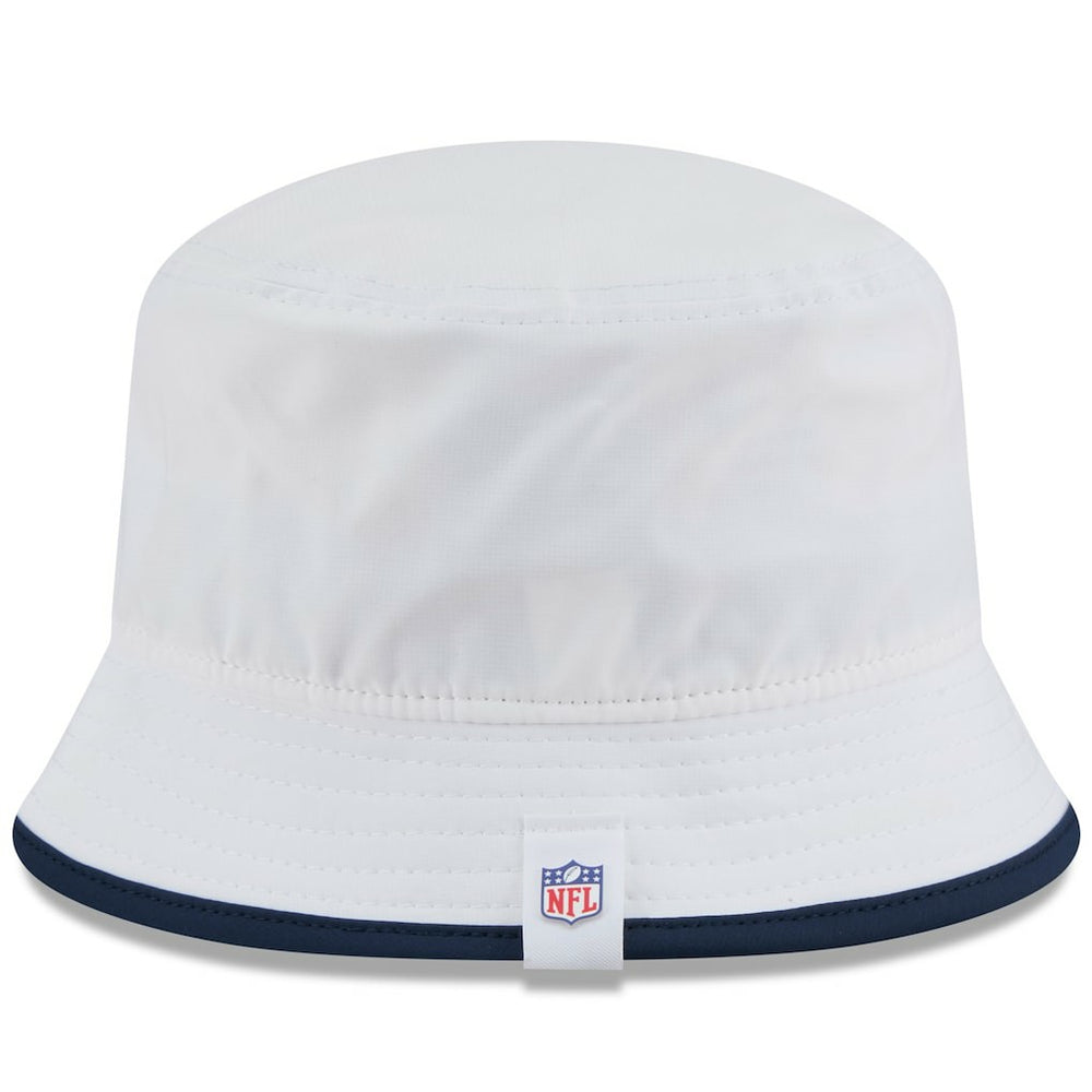 Seattle Seahawks New Era 2025 NFL Training Camp Stretch Bucket Hat White - NFL