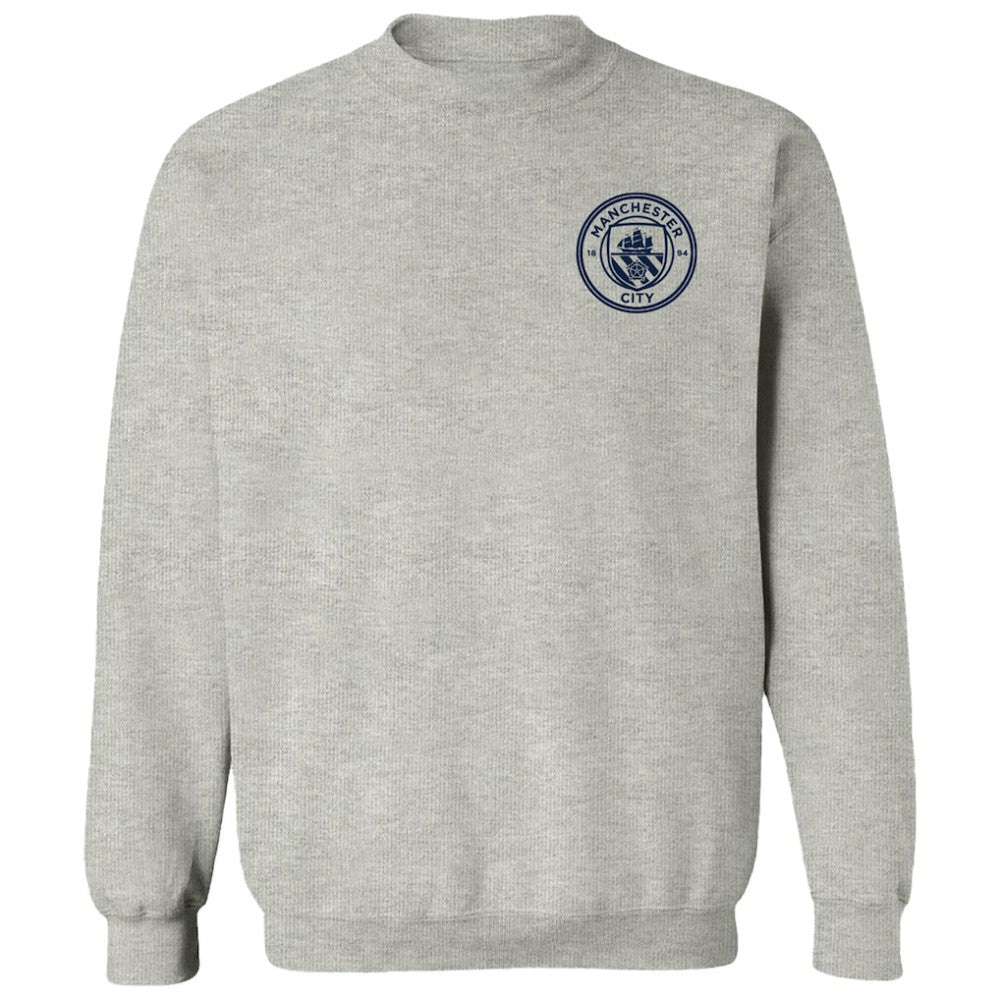 Manchester City Vive La Fete Women's Impressions Artwork Pullover Sweatshirt - Gray