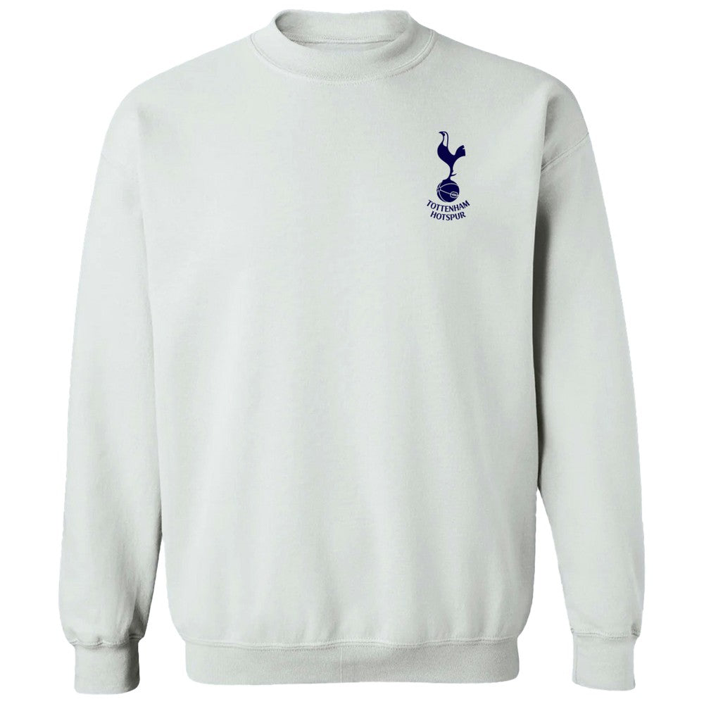 Tottenham Hotspur Vive La Fete Women's Impressions Artwork Pullover Sweatshirt - White