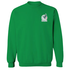 Mexico National Team Vive La Fete Women's Impressions Artwork Pullover Sweatshirt - Green