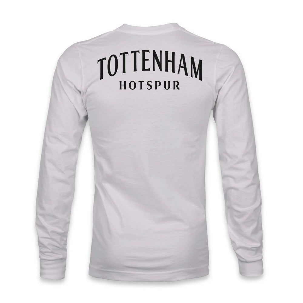 Tottenham Hotspur 1863FC Back Team Arch Long Sleeve T-Shirts - Gray