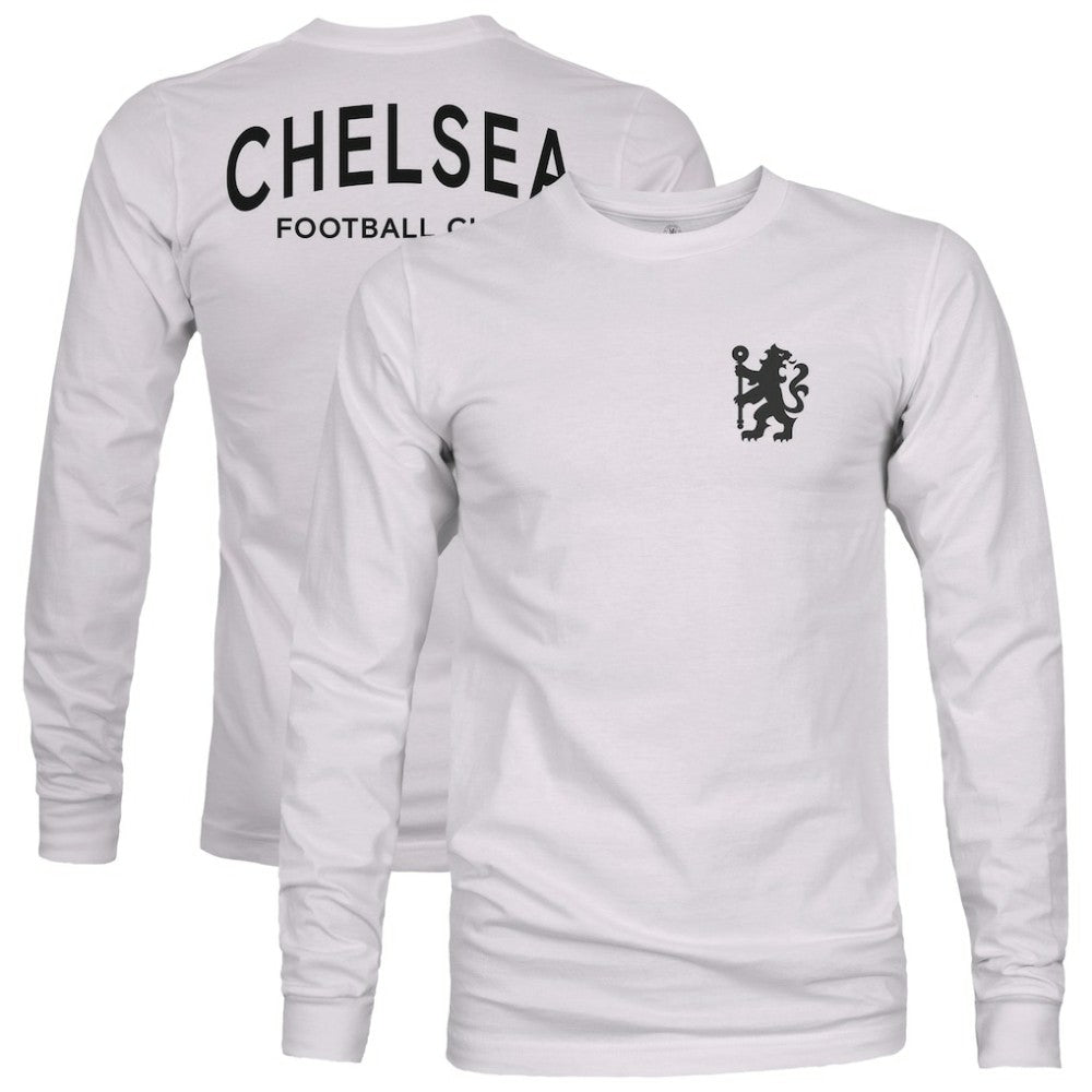 Chelsea 1863FC Back Team Arch Long Sleeve T-Shirts - Gray