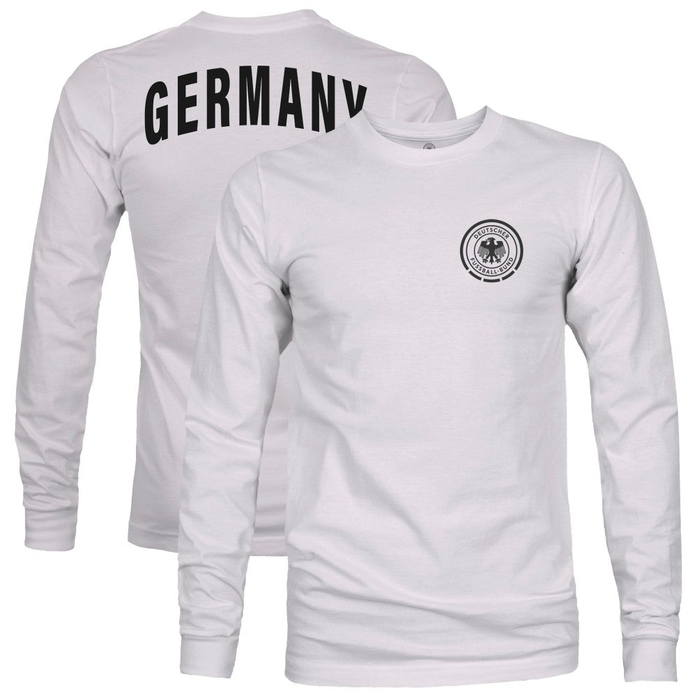 Germany National Team 1863FC Team Arch Long Sleeve T-Shirts - Silver