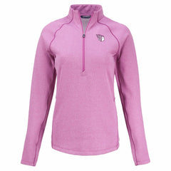 Cleveland Guardians Cutter & Buck Women's Peshastin Eco Fleece Recycled Half-Zip Jacket Lifestyle