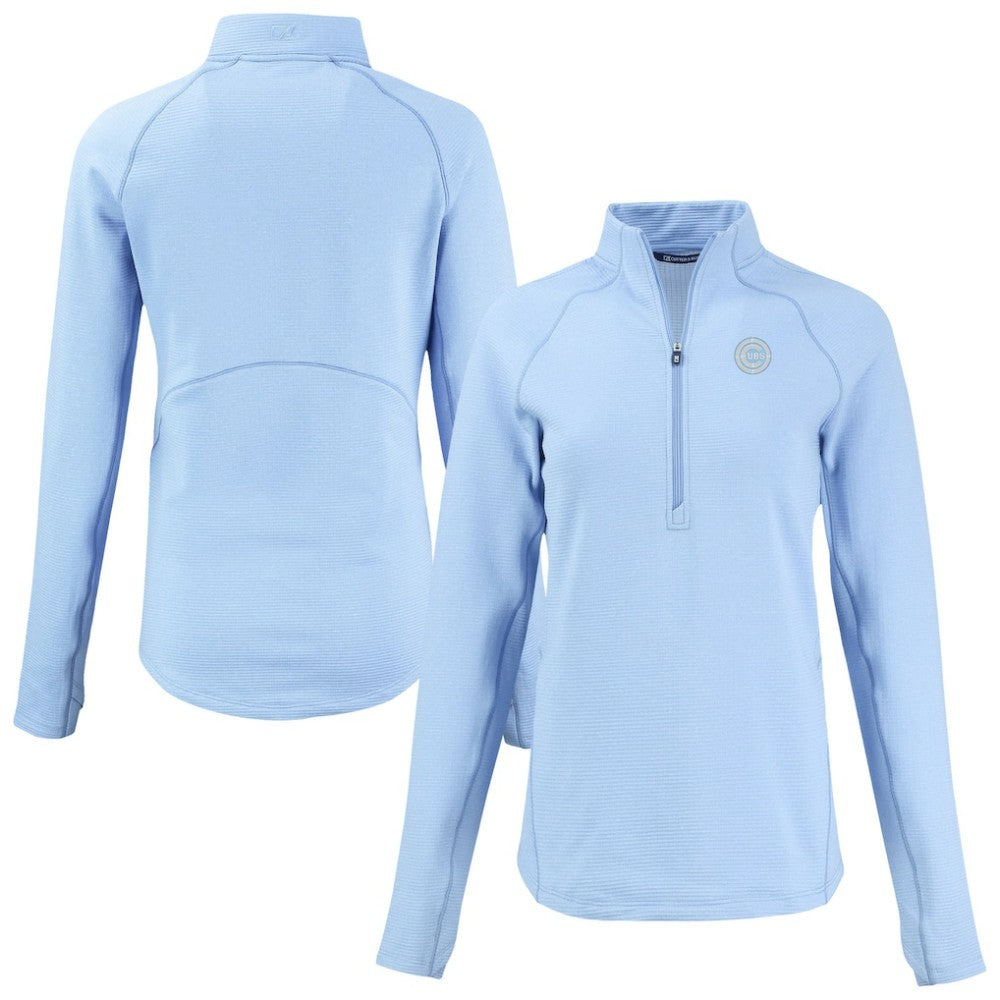 Chicago Cubs Cutter & Buck Women's Peshastin Eco Fleece Recycled Half-Zip Jacket Near Me
