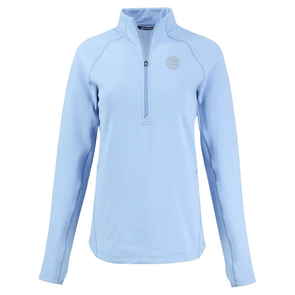 Chicago Cubs Cutter & Buck Women's Peshastin Eco Fleece Recycled Half-Zip Jacket Near Me