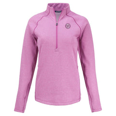 Washington Nationals Cutter & Buck Women's Peshastin Eco Fleece Recycled Half-Zip Jacket Online