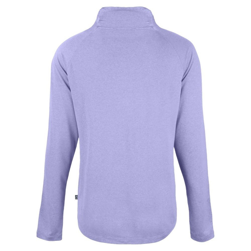 Minnesota Twins Cutter & Buck Women's Coastline Epic Comfort Eco Recycled Funnel Neck Pullover Top Sale