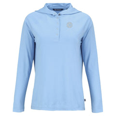 Chicago Cubs Cutter & Buck Women's Coastline Epic Comfort Eco Recycled Long Sleeve Hoodie T-Shirt Online