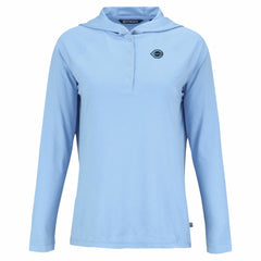 Cincinnati Reds Cutter & Buck Women's Coastline Epic Comfort Eco Recycled Long Sleeve Hoodie T-Shirt Sale