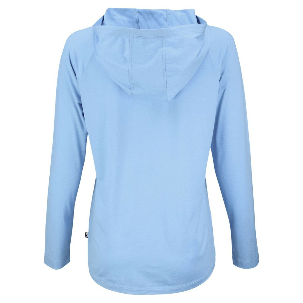 Detroit Tigers Cutter & Buck Women's Coastline Epic Comfort Eco Recycled Long Sleeve Hoodie T-Shirt Sale