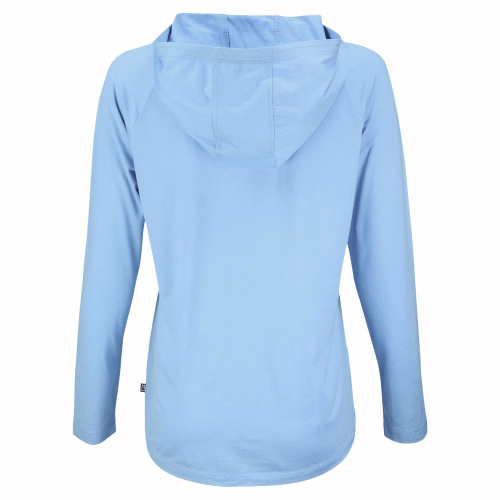Milwaukee Brewers Cutter & Buck Women's Coastline Epic Comfort Eco Recycled Long Sleeve Hoodie T-Shirt Online