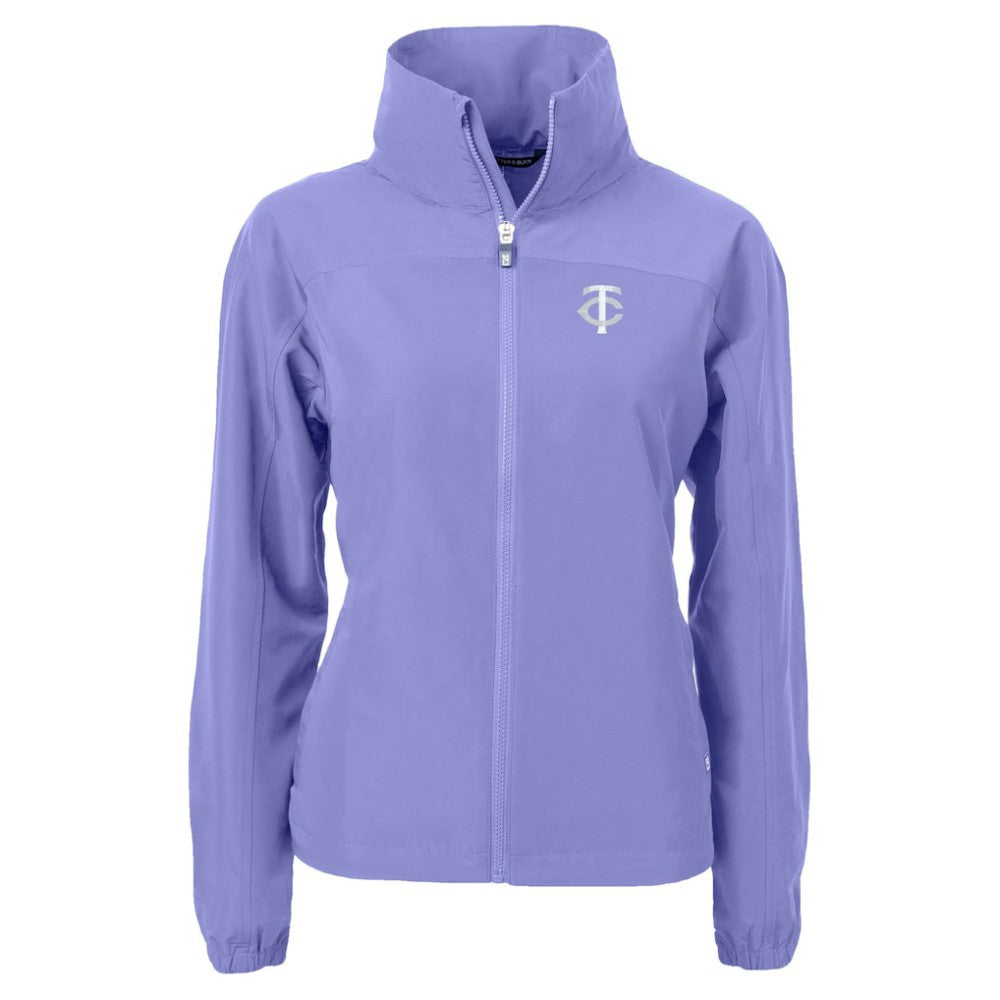 Minnesota Twins Cutter & Buck Women's Charter Eco Recycled Full-Zip Jacket discount