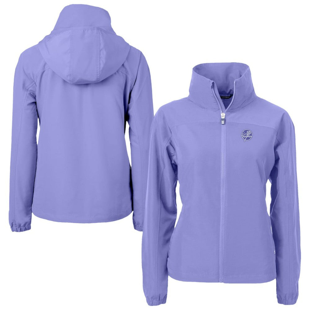 New York Yankees Cutter & Buck Women's Charter Eco Recycled Full-Zip Jacket Sale
