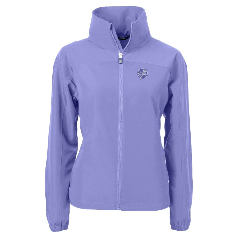 New York Yankees Cutter & Buck Women's Charter Eco Recycled Full-Zip Jacket Sale
