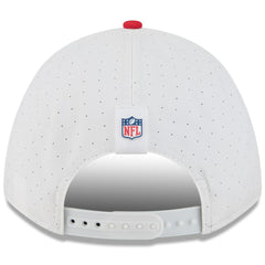 Kansas City Chiefs New Era Youth 2025 NFL Training Camp A-Frame 9FORTY Adjustable Hat White/Red - NFL