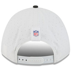 Las Vegas Raiders New Era Youth 2025 NFL Training Camp A-Frame 9FORTY Adjustable Hat White/Black - NFL