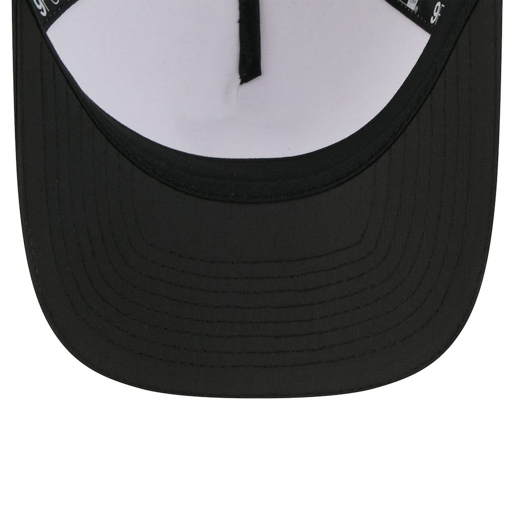 Las Vegas Raiders New Era Youth 2025 NFL Training Camp A-Frame 9FORTY Adjustable Hat White/Black - NFL