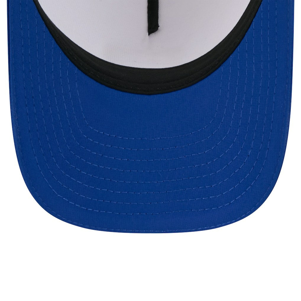 New York Giants New Era Youth 2025 NFL Training Camp A-Frame 9FORTY Adjustable Hat White/Royal - NFL
