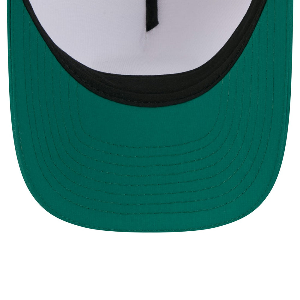 New York Jets New Era Youth 2025 NFL Training Camp A-Frame 9FORTY Adjustable Hat White/Green - NFL