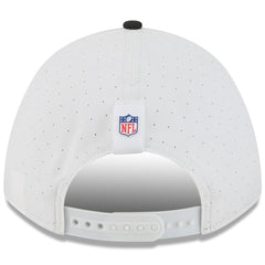 Pittsburgh Steelers New Era Youth 2025 NFL Training Camp A-Frame 9FORTY Adjustable Hat White/Black - NFL
