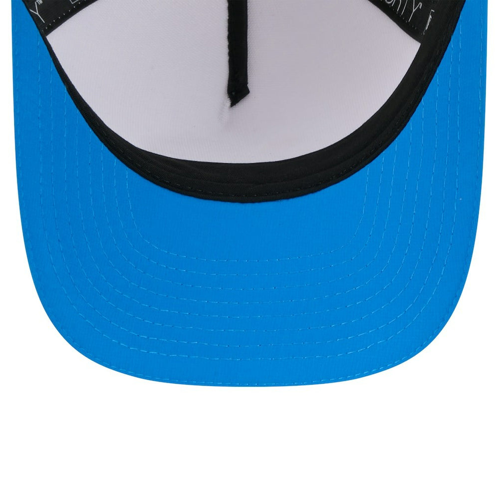 Detroit Lions New Era Youth 2025 NFL Training Camp A-Frame 9FORTY Adjustable Hat White/Blue - NFL